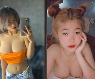 Группа молодых людей, которые занимаются коллективным сексом на озере